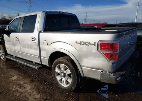 2013 Ford F-150 Lariat из США, поврежденный, VIN 1FTFW1EF9DKE09622